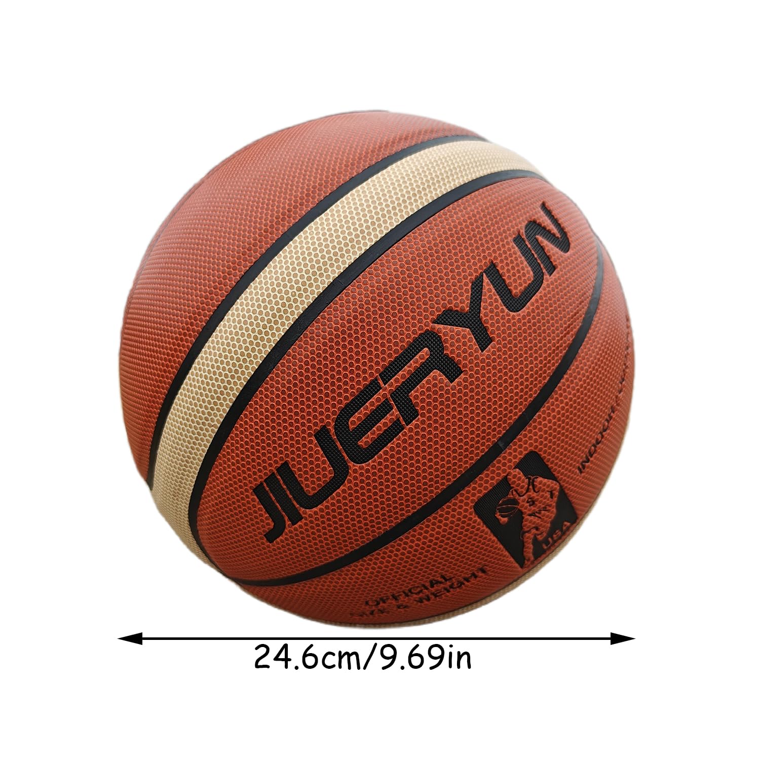 JIUERYUN Kids Youth Adult Size 7, Indoor Outdoor Basketball for Boys Girls Womens Mens Basketball Gifts