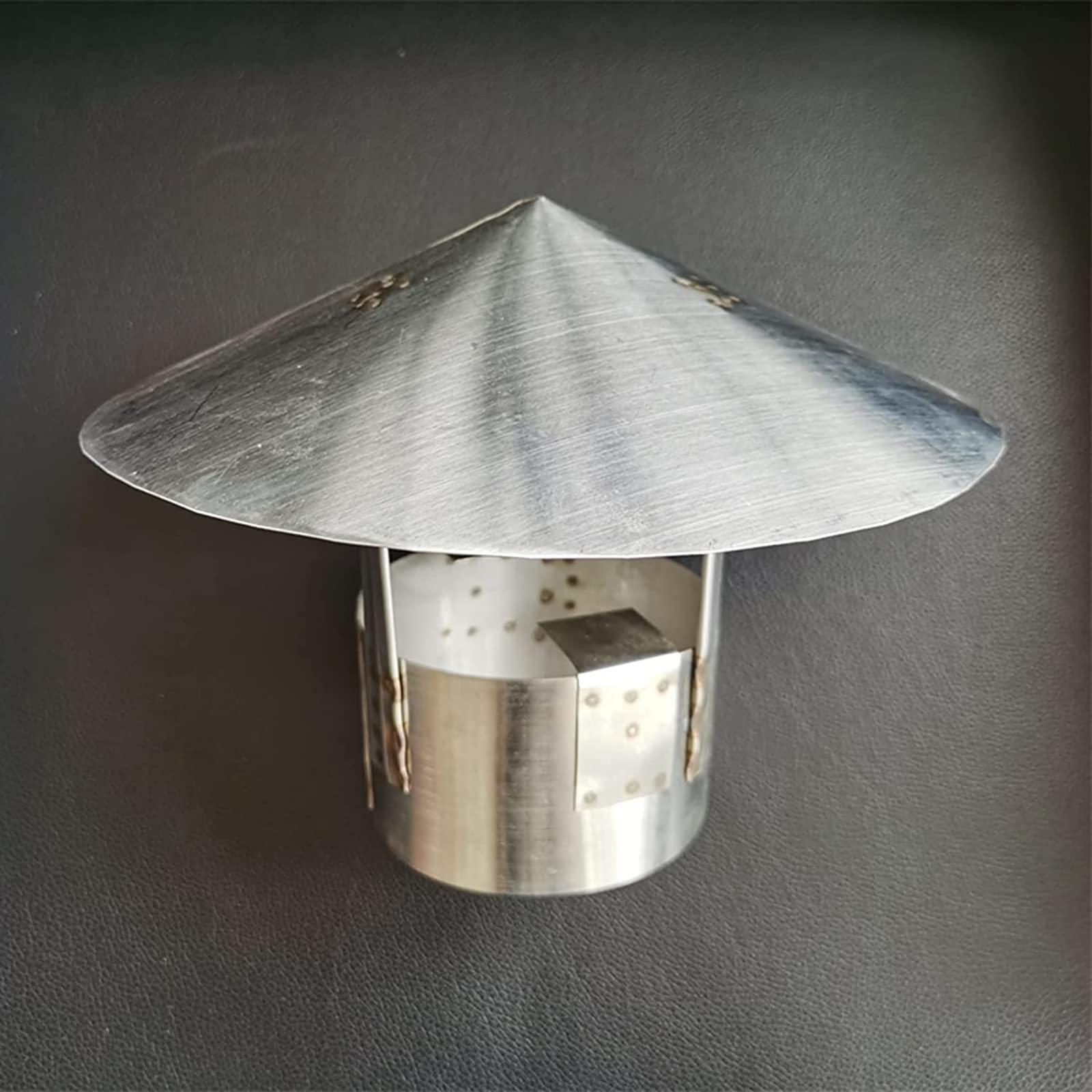 Obrotowy Nasada kominowa Wentylator turbinowy Dach Wentylator turbinowy do Komin Houses Poddasze i Szopa Dach Wodoodporna Anti-Bird Dryer Wyciąg Nasada (Rozmiar: 500mm/19.6 w)