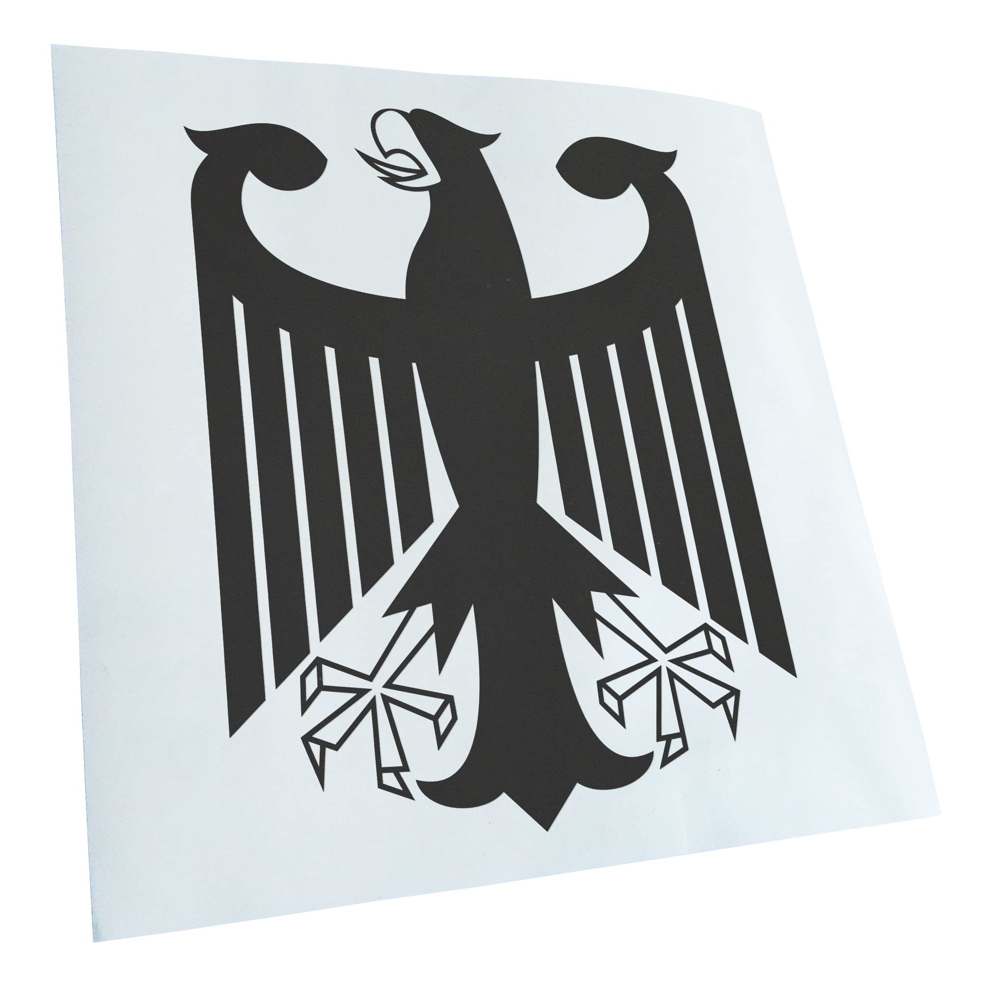 Kiwistar - Adesivo per auto - stemma federale della Germania, adesivo
