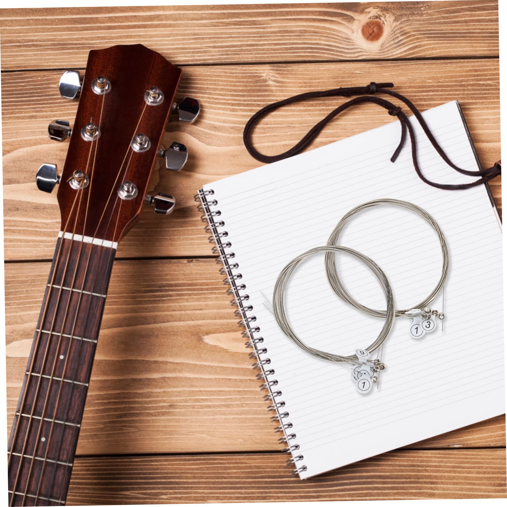 ibasenice 10juegos Cuerdas De Guitarra Eléctrica Para Reemplazo De Cuerdas De Guitarra Accesorios Prácticos Para Músicos