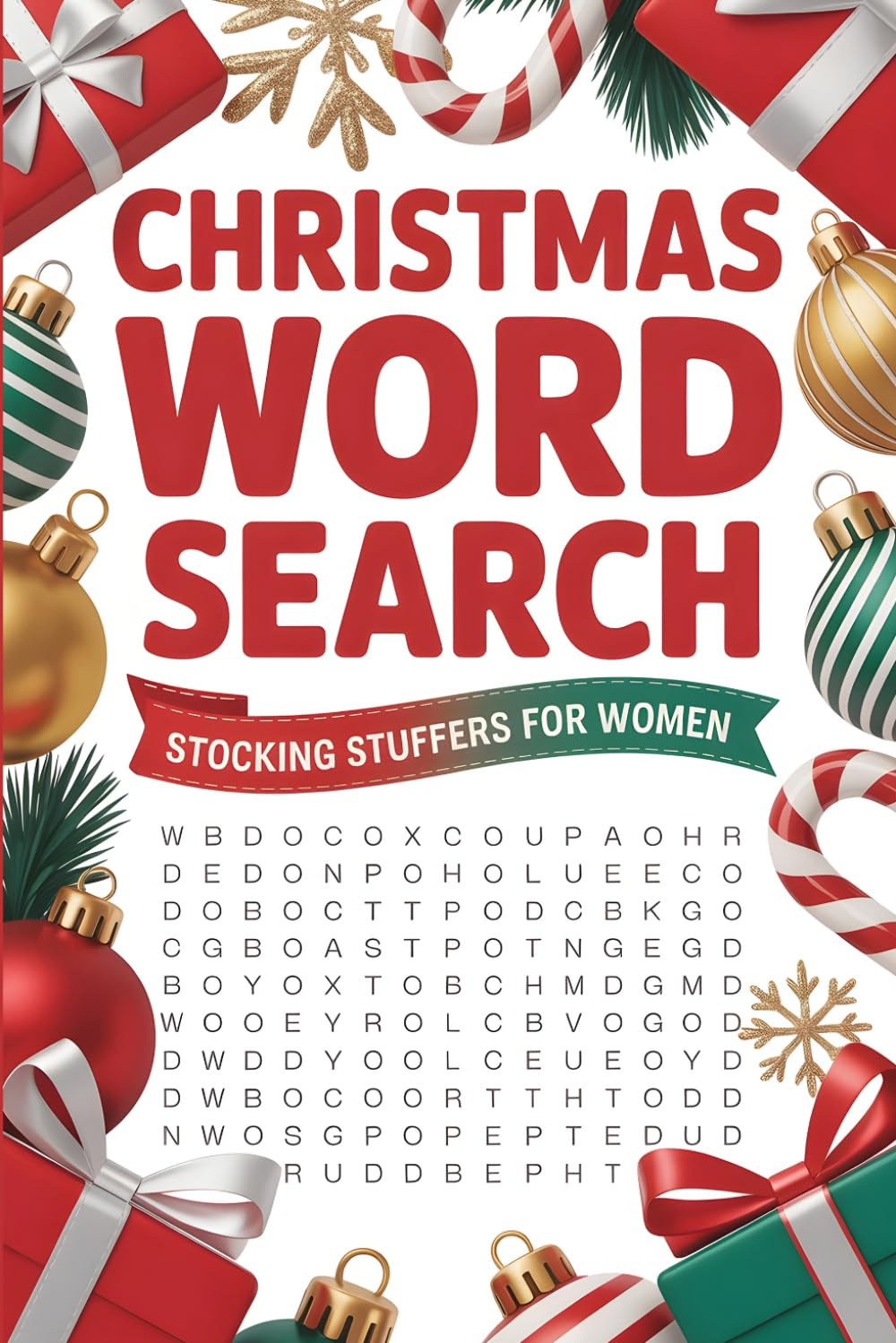 Stocking Stuffers for Women: Christmas Word Search: A Large-Print Holiday Word Search Puzzle Book for Women Featuring Joyful Christmas Themes, ... and Thoughtful Stocking Stuffer Gift Ideas