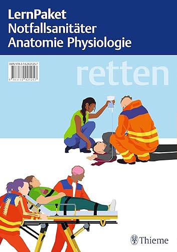 retten - Notfallsanitäter Lernpaket: 2 Lehrbücher: Notfallsanitäter + Anatomie Physiologie