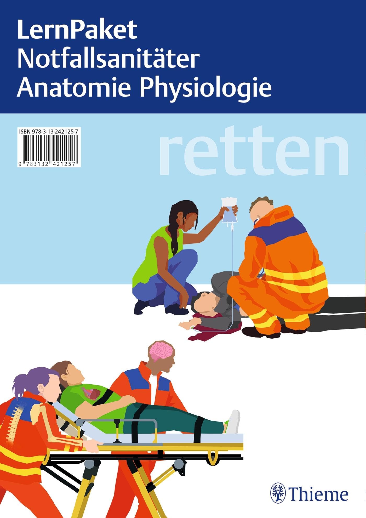 retten - Notfallsanitäter Lernpaket: 2 Lehrbücher: Notfallsanitäter + Anatomie Physiologie
