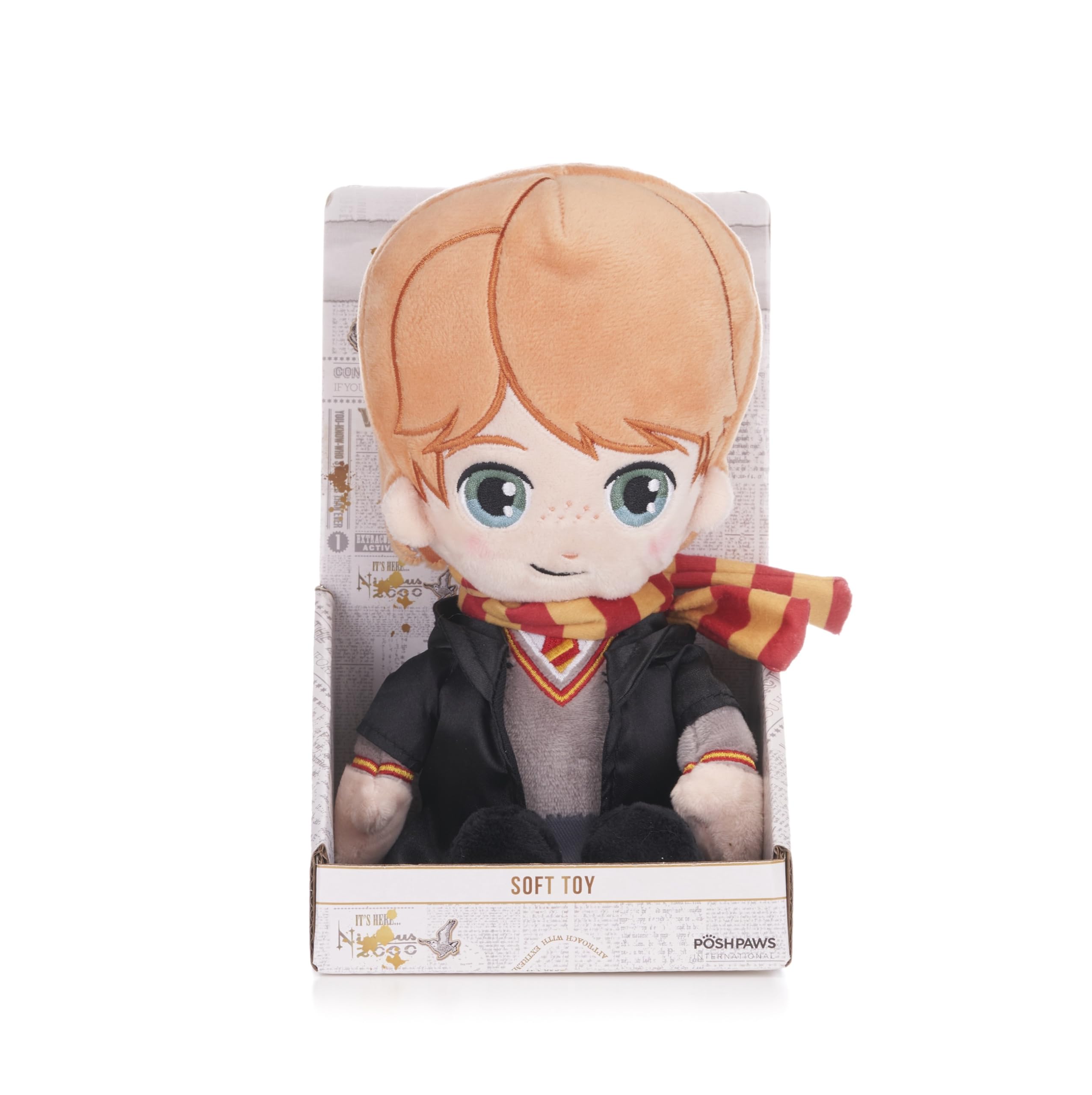 Wizarding World Harry Potter 10" / 25cm Ron Weasley Soft Plush Toy in Gift Box — image 1