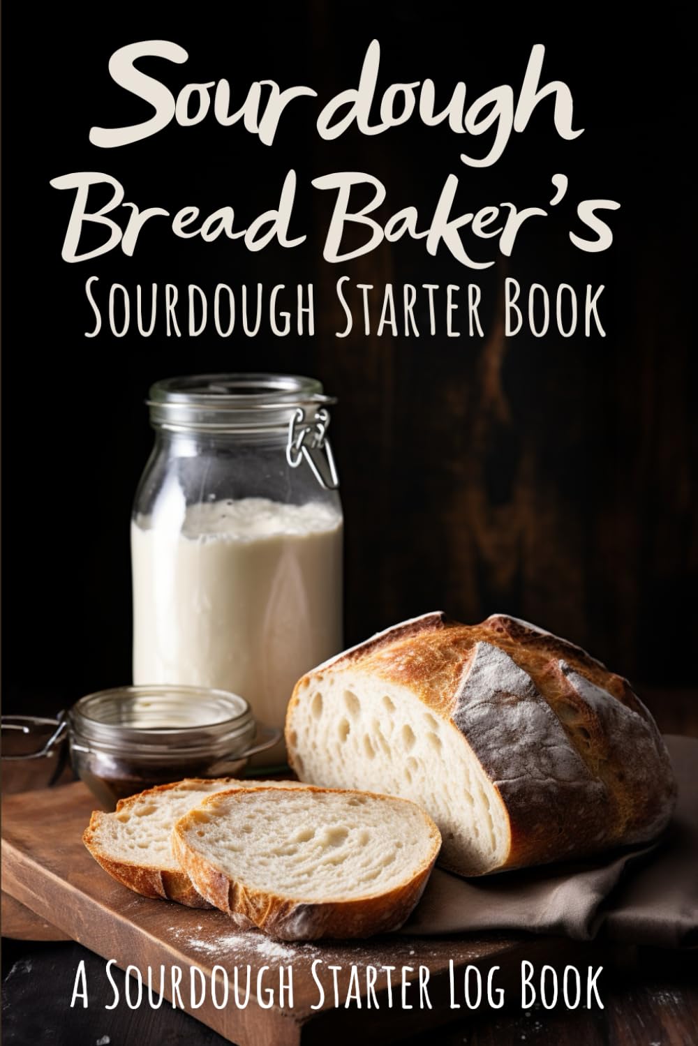 Sourdough Bread Baker's Sourdough Starter Book: A Sourdough Bread Book / Log Book for any Artisan Baker Who's Serious About Their Sourdough! (Gifts for Bread Bakers)