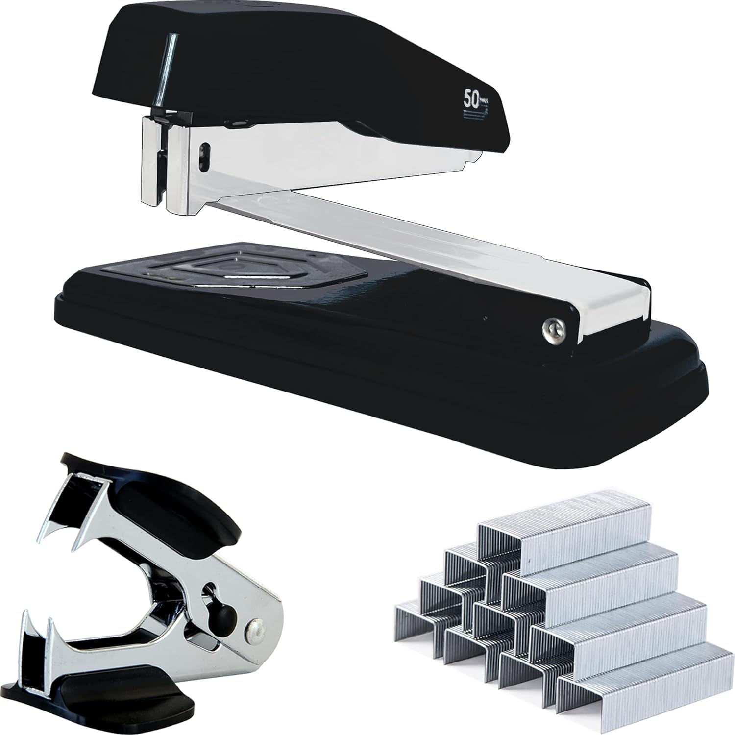 Deli SwingArm Swivel Stapler, Booklet or Book Binding