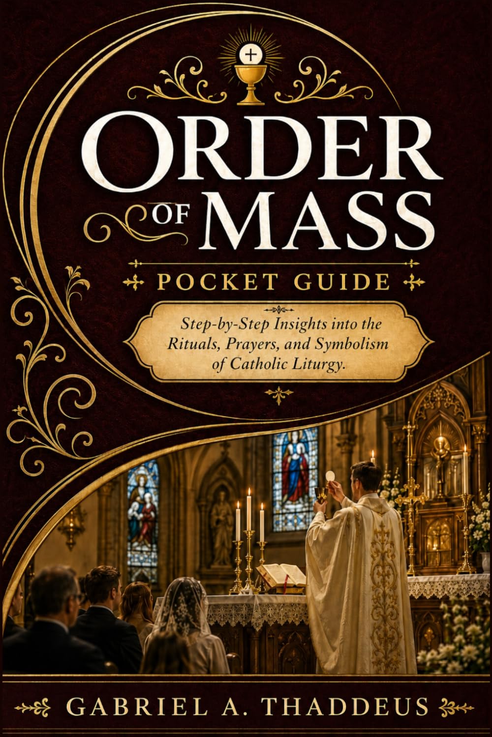 Order of Mass Pocket Guide: Step-by-Step Insights into the Rituals, Prayers, and Symbolism of Catholic Liturgy.