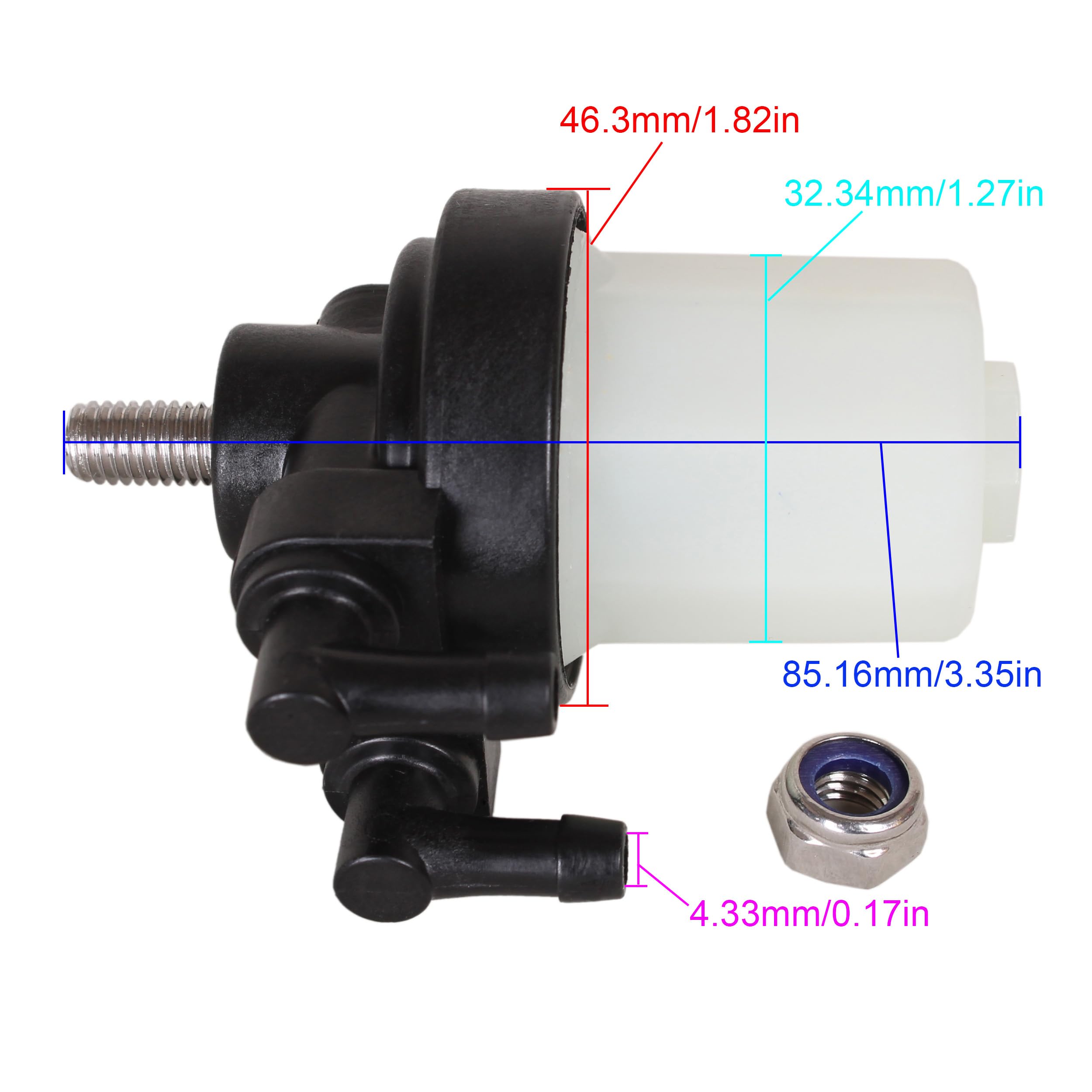 Amazon.com: SouthMarine Boat Motor 853733A1 853733A2 853733T02