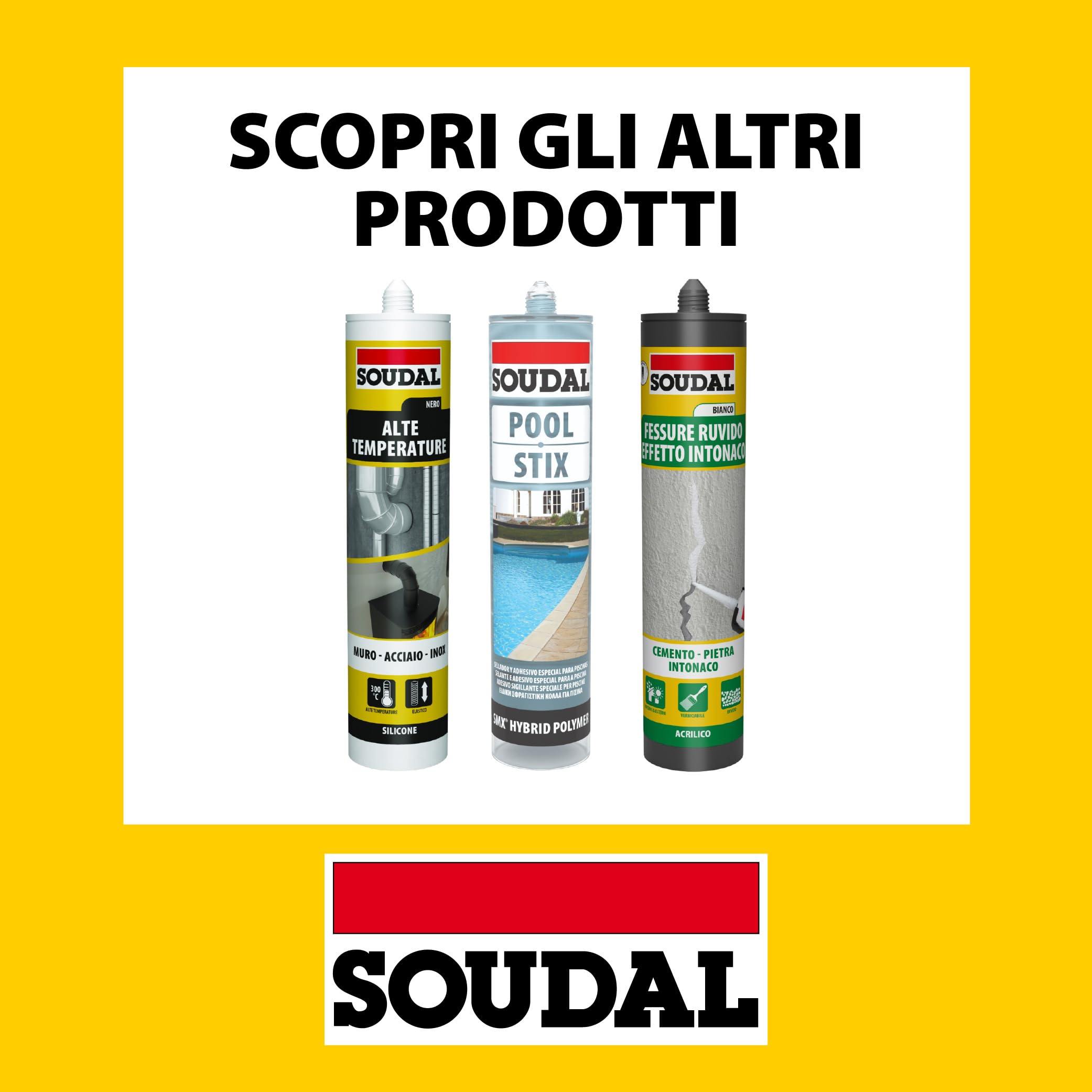 Soudal, Schiuma Montaggio & Isolamento Pistola, 12x750ml, Champagne, Espansione Elevata, Per Riempimento e Fissaggio, Ideale per Isolamento Termico e Acustico
