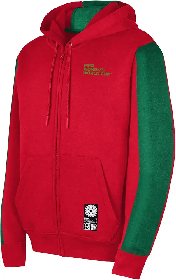 Moletom masculino com capuz e zíper da Copa do Mundo FIFA 2023