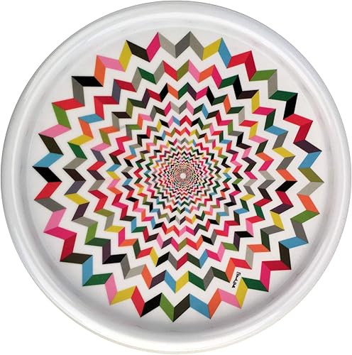 Miniatura 36 de French Bull Lazy Susan - Plato organizador de vajilla redonda de melamina giratoria para cocina, despensa, plato giratorio, servir, 9 pulgadas