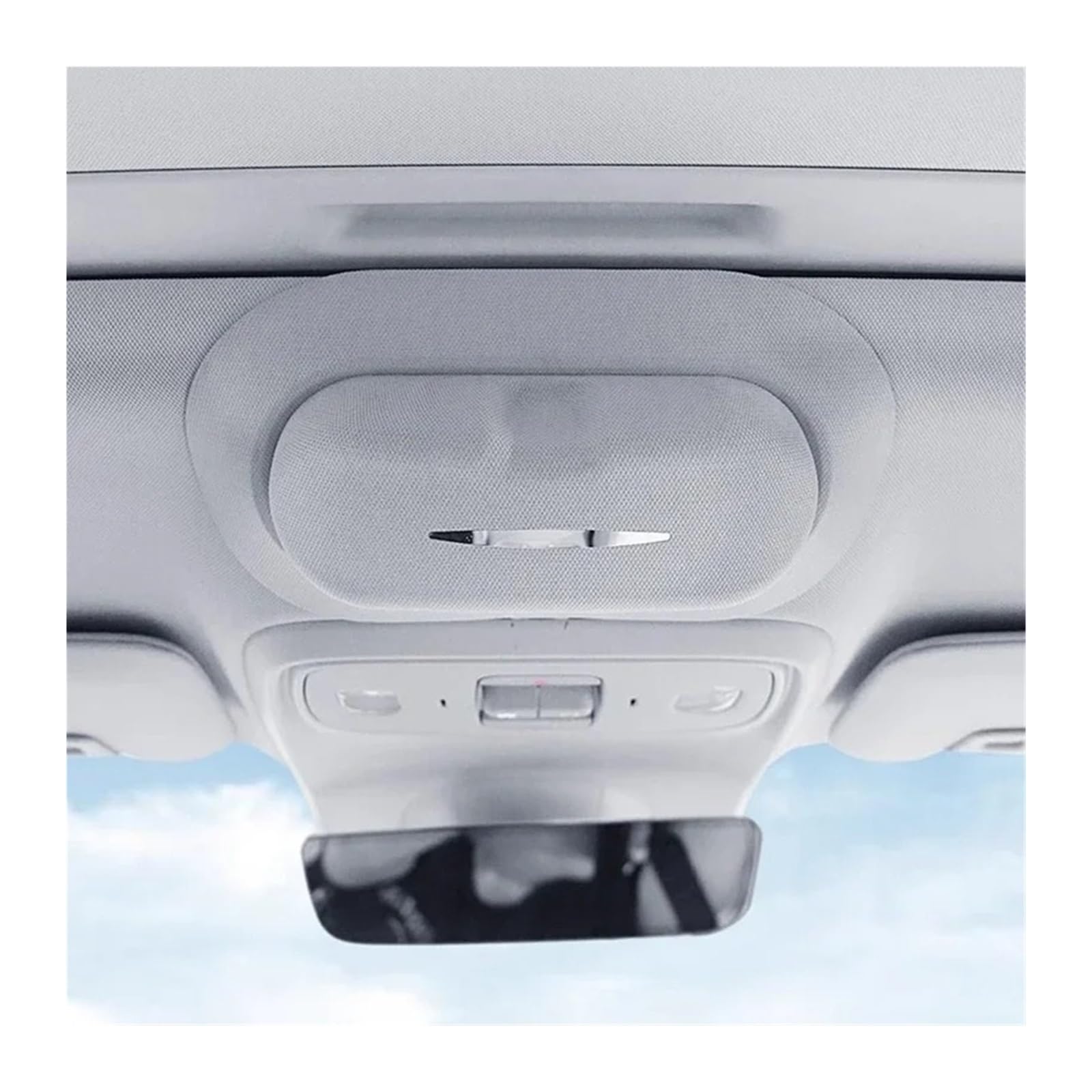 Scatola Occhiali Sole Auto per Leapmotor C10 Custodia per Occhiali da Sole per Auto Accessori Decorativi Interni Scatolas Portaoggetti Occhialis