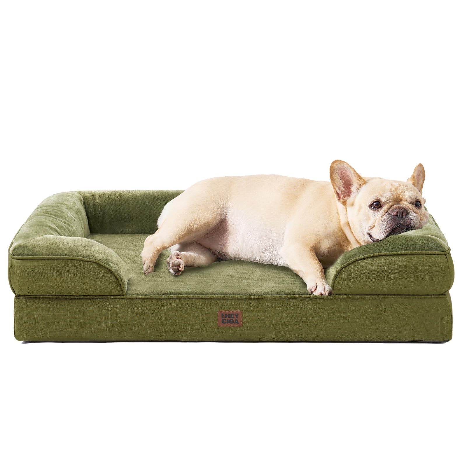 EHEYCIGA Orthopedic Small Dog Bed, Waterproof Memory Foam Washable Pet Beds