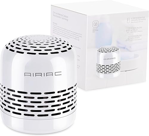 Desodorizador para nevera, desodorante para refrigerador de 10 años, elimina olores, reemplaza el bicarbonato de sodio para nevera y congelador,