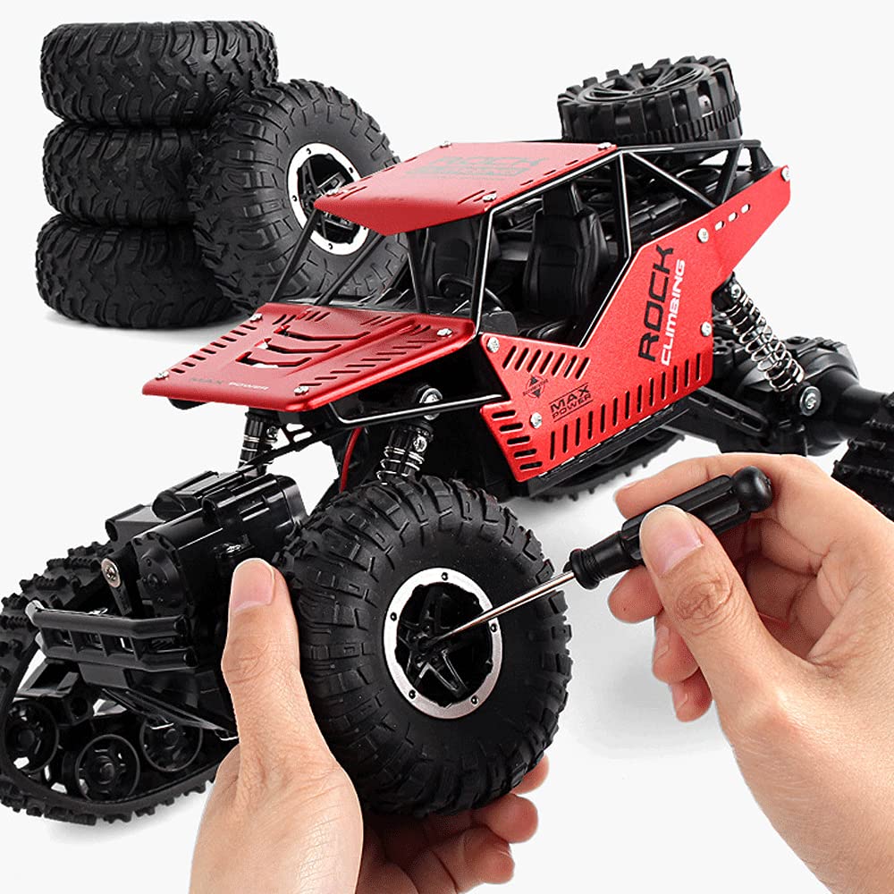 Amazon.co.jp: RCバギー 2.4G 電動オフロードリモコンカー、4WD
