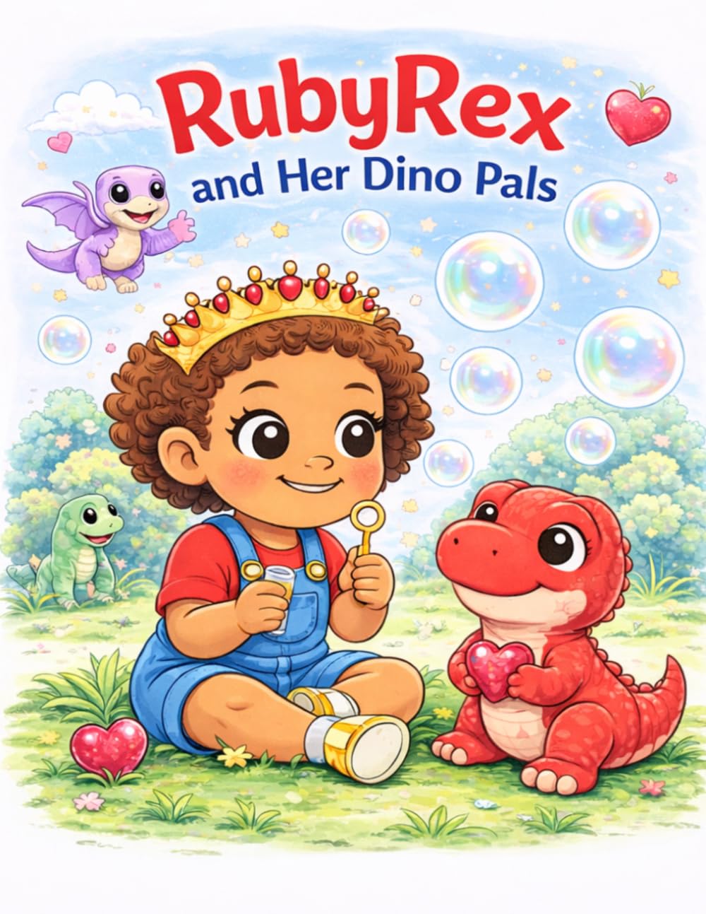 RubyRex and Her Dino Pals: A Cute Dinosaur Coloring Book for Kids with Fun Activities