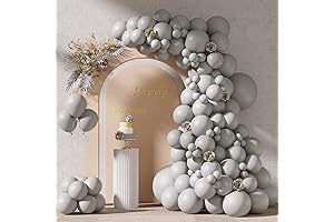 Light Grey Balloons - Perfect for Refined Celebrations