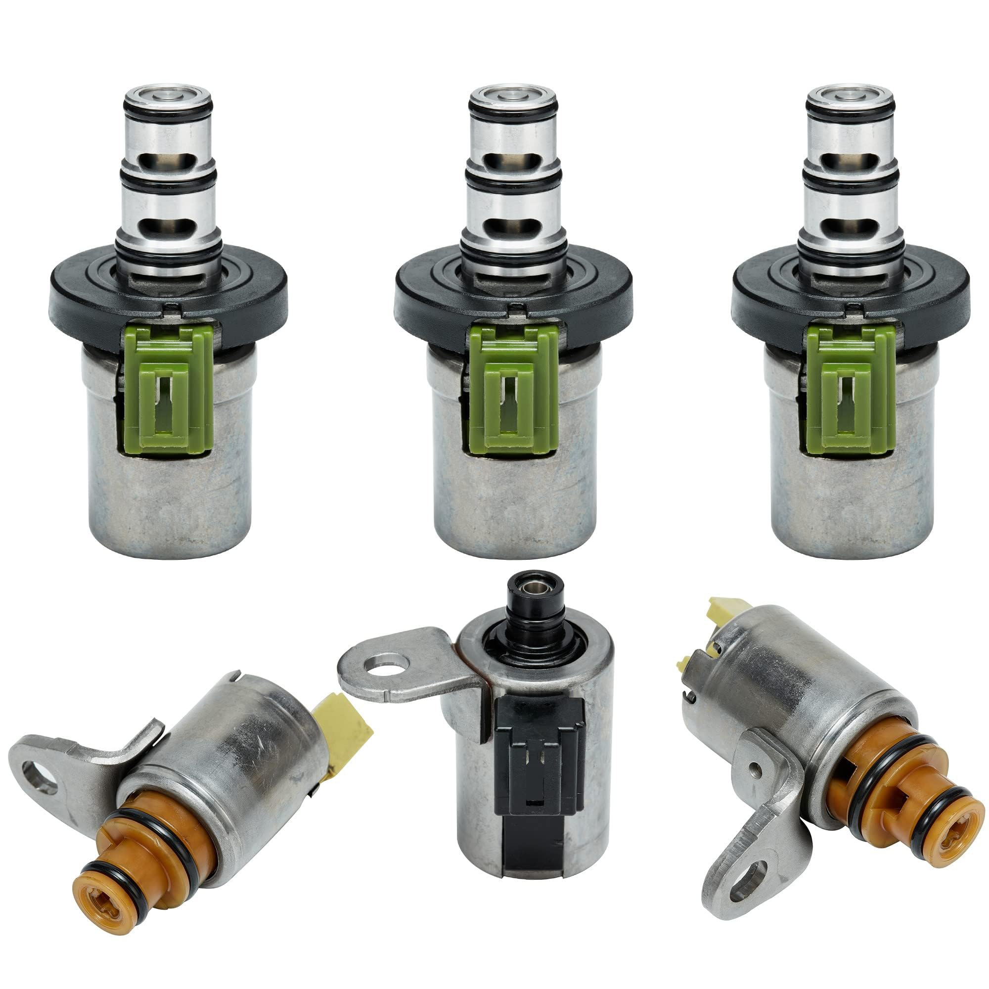 Amazon.com: 6Pcs 4F27E Refurbished Transmission Shift Solenoid Set