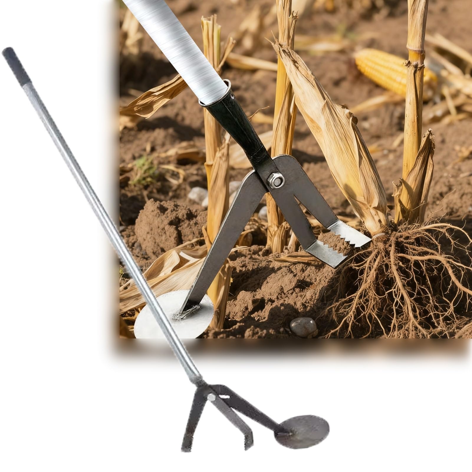 Extracteur de poteaux de clôture et arrache-pieux robuste pour jardin