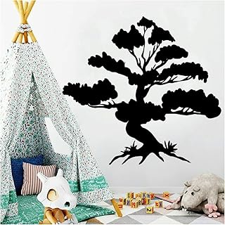 Naklejki ścienne zrób to sam drzewo naklejka ścienna dekoracja domu do salonu abstrakcyjny winyl sypialnia wezgłowie sztuka dekoracja 45 x 48 cm