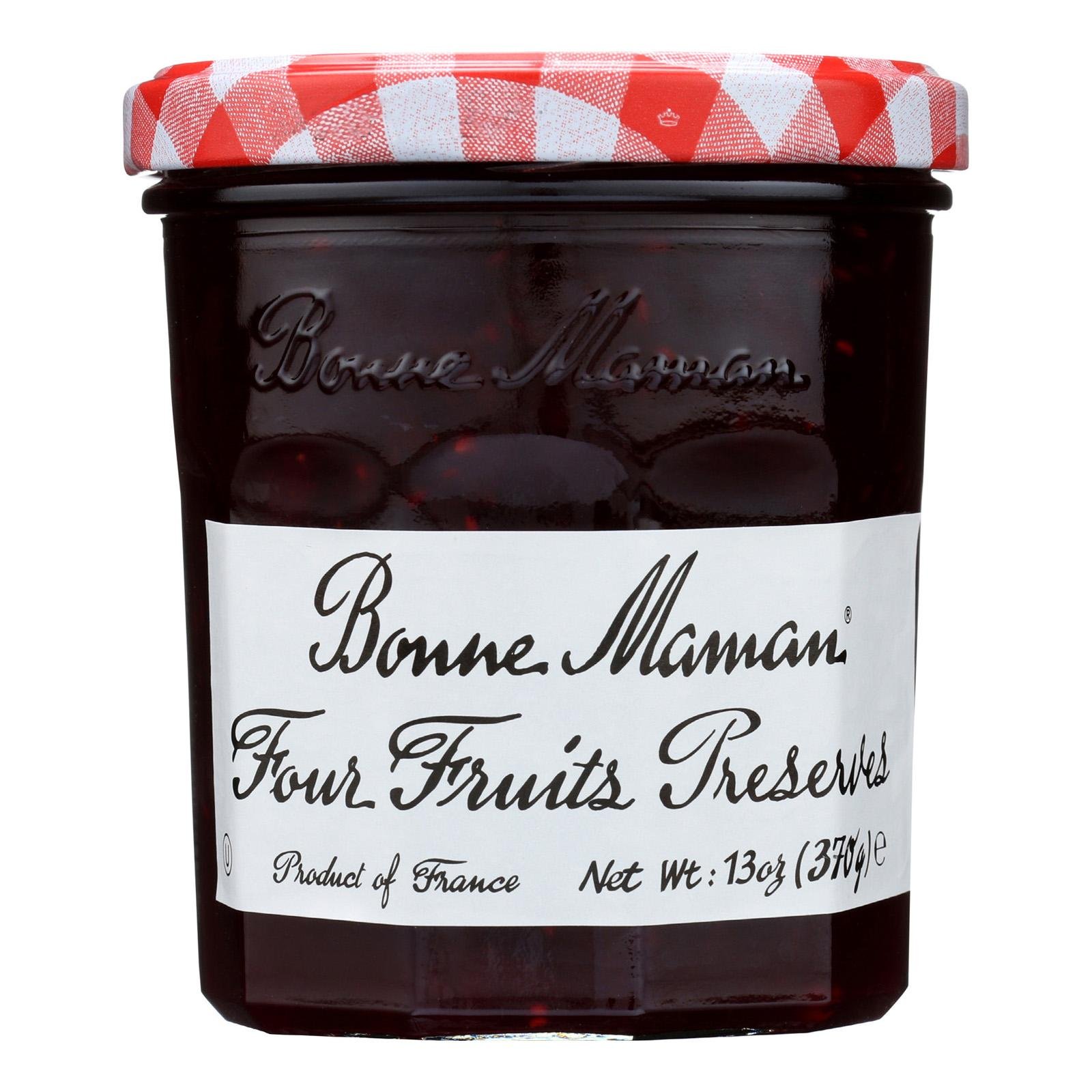 Bonne Maman Four Fruits Preserves, 13 oz