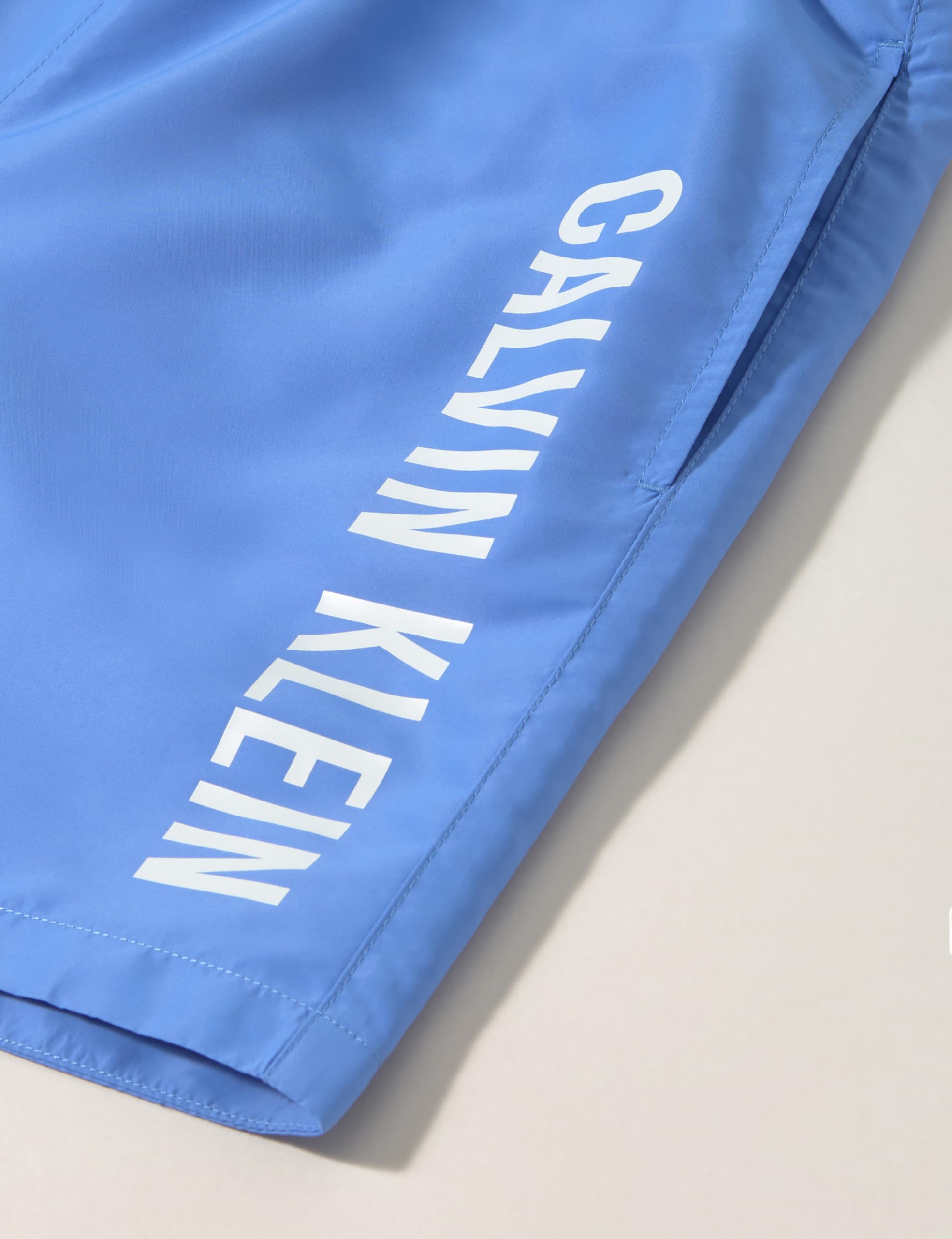 Calvin Klein Medium Drawstring Kv0kv00053 Pantaloni da Nuoto Bambini e Ragazzi (Pacco da 1)