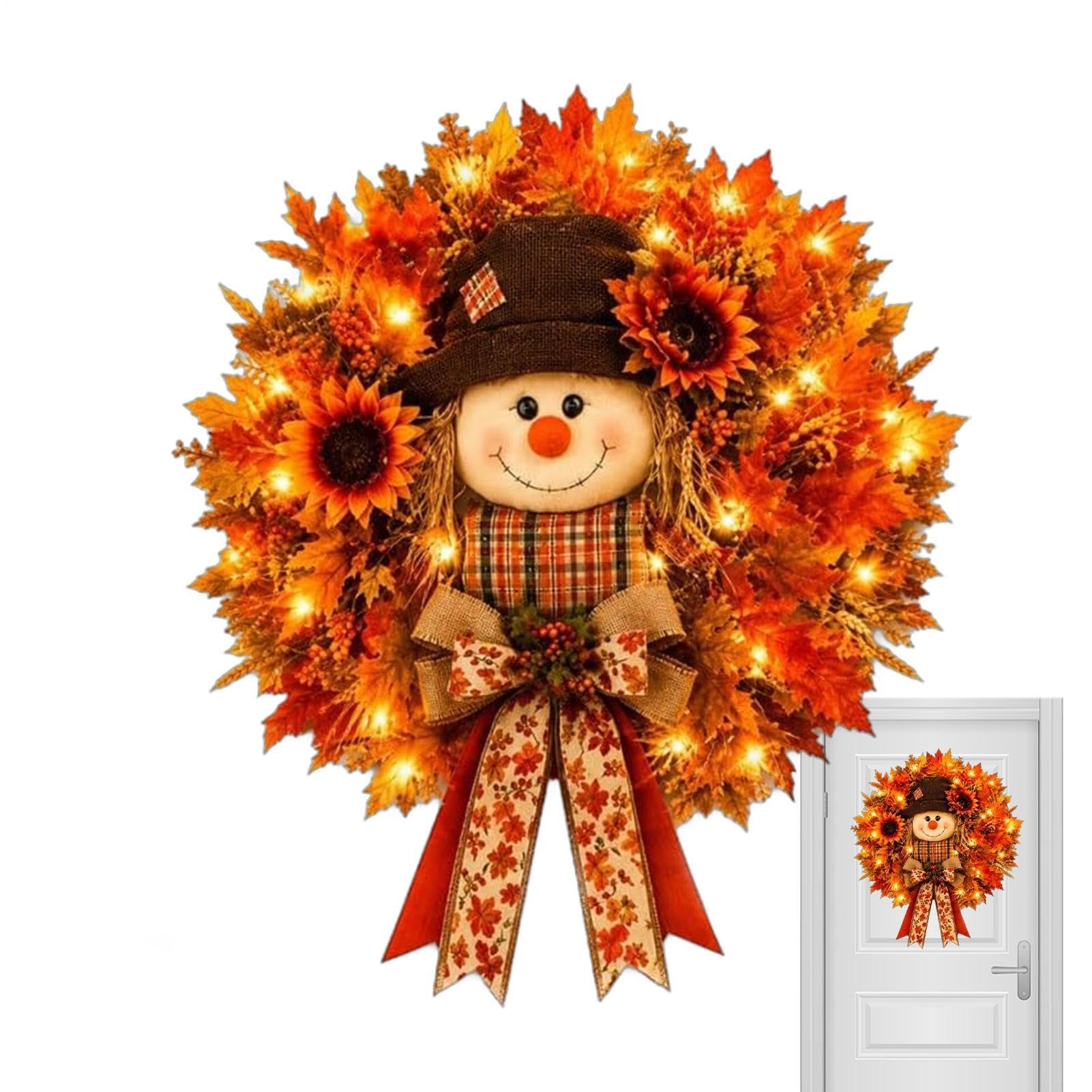 Ghirlande Autunnali Decorazione Rustica D'Autunno Con