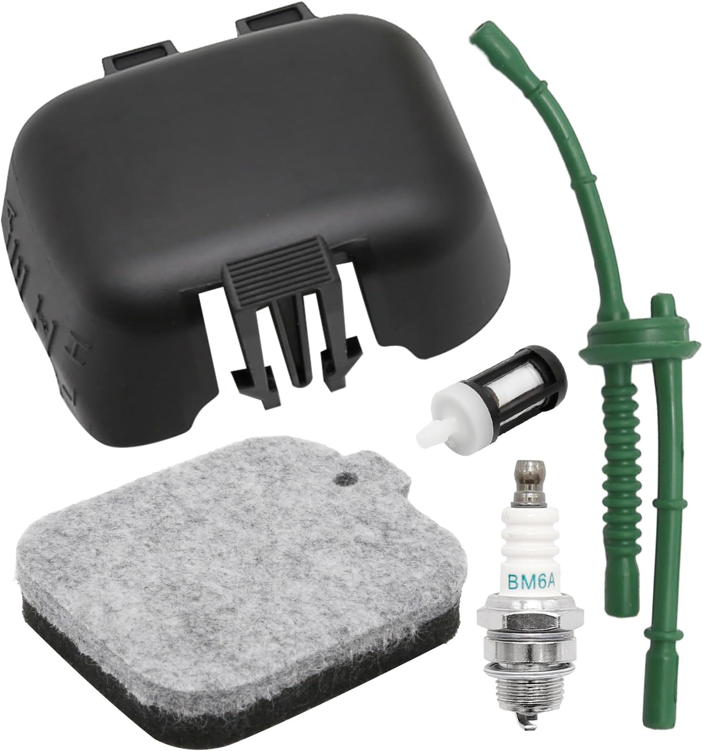 42291201800 Air Filter & Air Filter Cover Replacement for Stihl BG45, BG45C, BG46, BG46DZ, BG46Z, BG55, BG55C Blower, SH55, SH85 Blow-Vac Replace# 4229 120 1800, 4229 141 0501, 42291410501