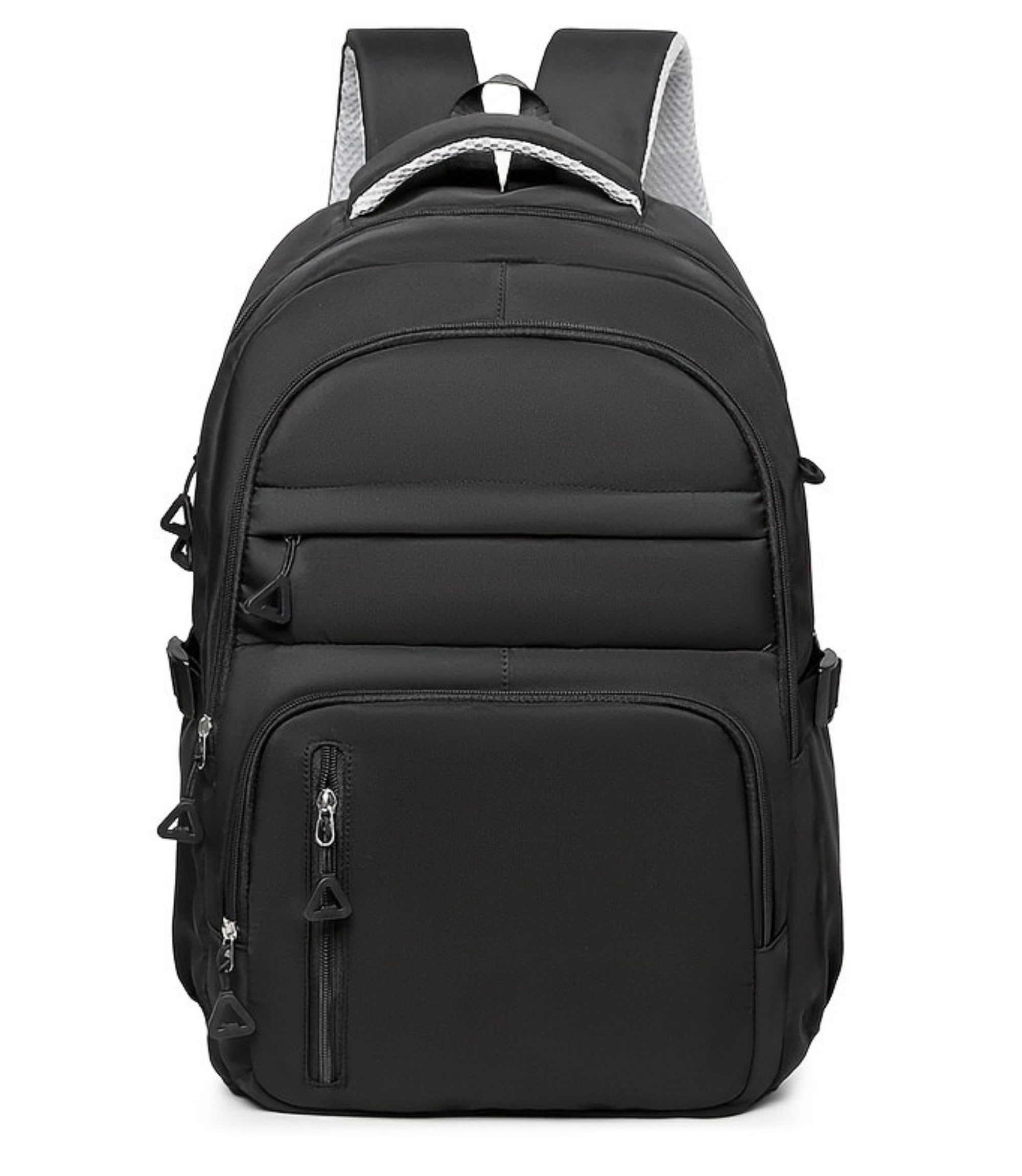 glowic Unisex's Laptop Backpack for Men & Women, Stylish Travel Bag with Multi Compartments, Water Resistant, Office & College Use (Black)-picture-25