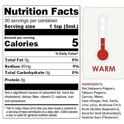 Miniatura 2 de Dave's Gourmet Crazy Caribbean Hot Sauce - Potenciador de sabor multiusos para sopas, salsas, salsas - 3 botellas