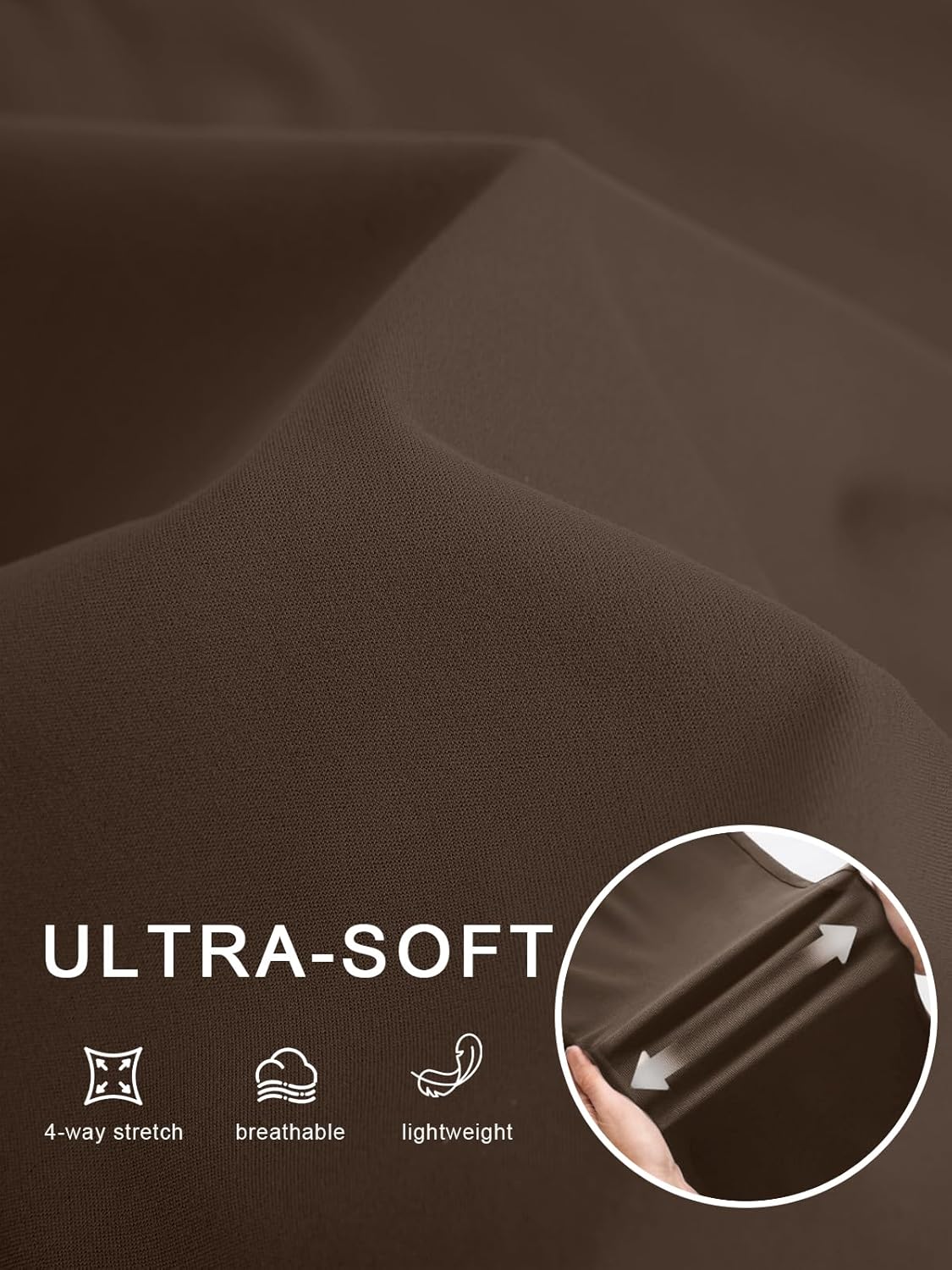 Womens Wide Leg Dress Pants Stretchy High Waisted Work Pants Business Casual Office Trousers with Pockets - Image 4