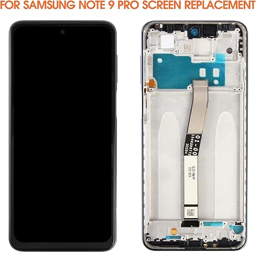 Miniatura 3 de Para Xiaomi Redmi Note 9 Pro Reemplazo de pantalla para Redmi Note 9S Pantalla LCD M2003J6A1G M2003J6B2G Pantalla táctil Digitalizador Asamblea