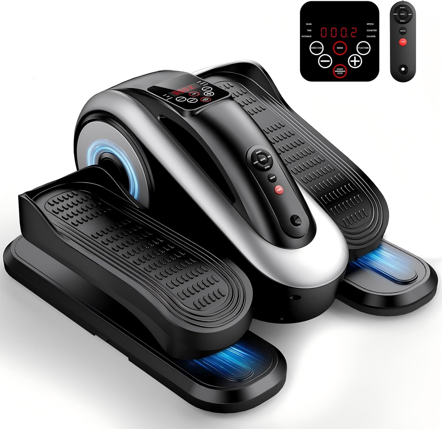 Under Desk Elliptical Machine,Electric Leg Exerciser for Seniors