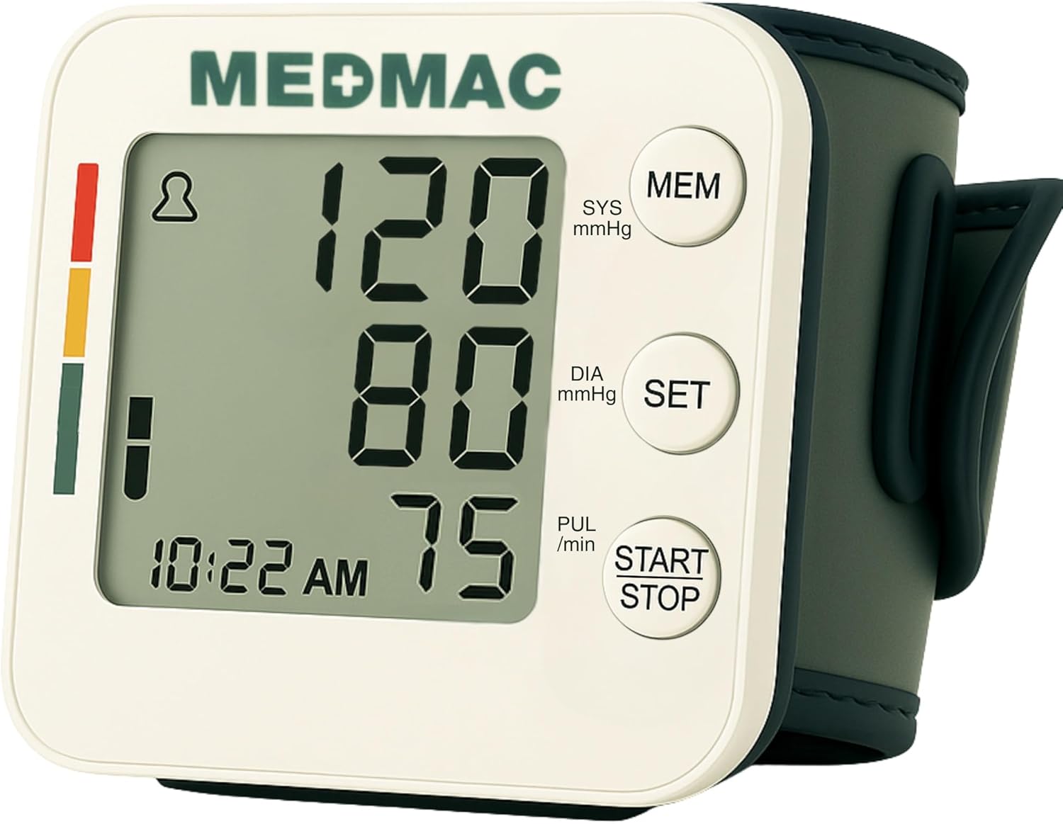 Digital Blood Pressure Monitor | Accurate Arm BP Machine with Adjustable Wrist Cuff | Blood Pressure Monitor for Home Use – Irregular Heartbeat Detection | Memory Function and Carrying Case Digital Blood Pressure Monitor | Accurate Arm BP Machine with Adjustable Wrist Cuff | Blood Pressure Monitor for Home Use – Irregular Heartbeat Detection | Memory Function and Carrying Case