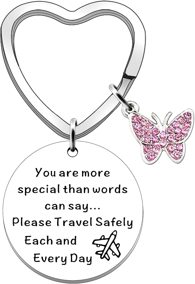 SDOFY Safe Travels Gift Travelling Gifts Travel Gifts for Women Flight