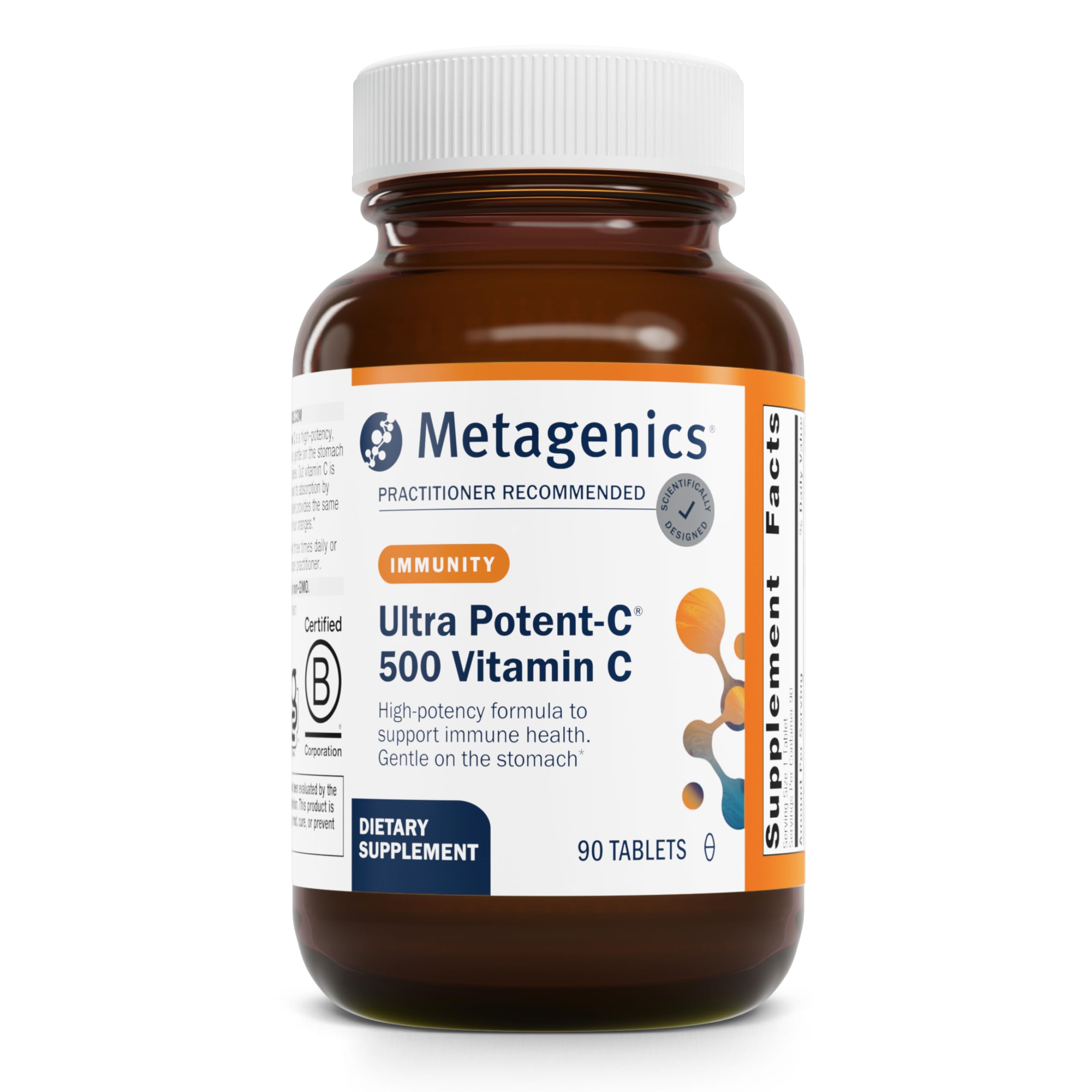 Metagenics Ultra Potent-C 500 Buffered Vitamin C, 90 Tablets