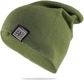 WTfbeusd Men's hats Women Winter Warm Beanies Casual Adult Cotton Knitted Hats Outdoor Sports (Colour Name : 10, Size Name : One size)
