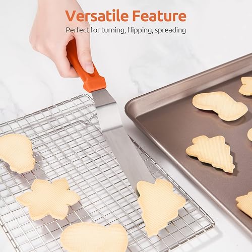 Vista 27 de Set de espátulas U-Taste de glaseado con ángulo inclinado Negro