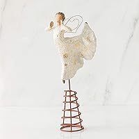 Vista 2 de Willow Tree Song of Joy Tree Topper, Sculpted Hand-Painted Figure