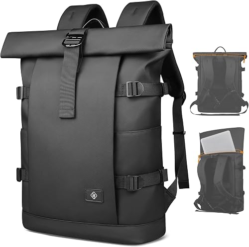 hk Sac à Dos Rolltop Imperméable Sac à Dos Ordinateur Portable 1 