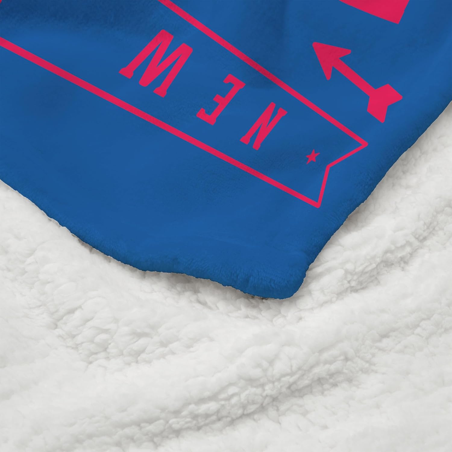 NORTHWEST NBA Brooklyn Nets Silk Touch Sherpa Throw Blanket, 50" x 60", Hardwood Classics