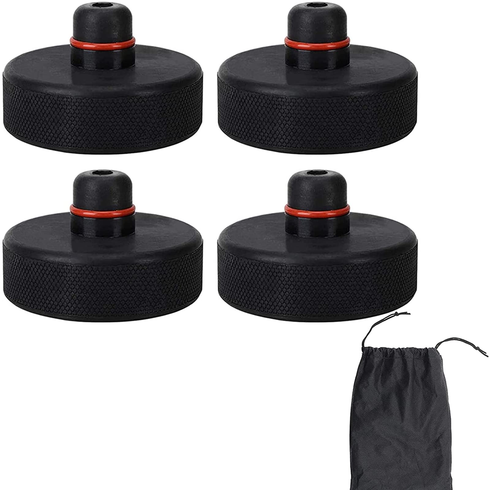 Knpwer 4 Almohadillas De Goma Para Gato Tesla Modelo 3/Y/S/X