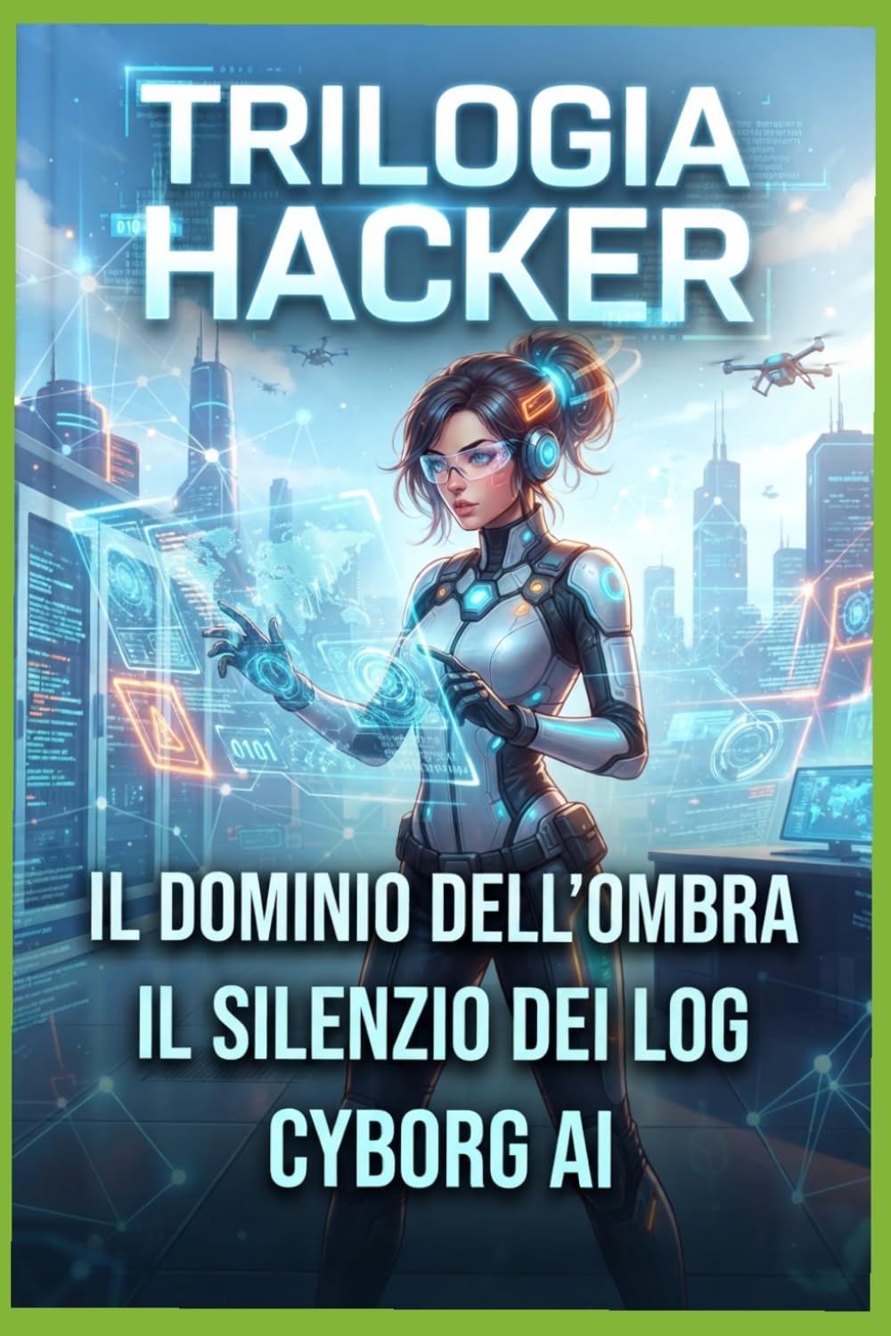 Trilogia Hacker: Thriller di fantascienza e sicurezza informatica (Hacker! Per un mondo Cyber sicuro)