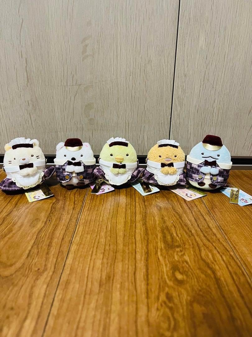 すみっコぐらしshop限定 東京駅店 てのりぬいぐるみ パンダ観光バス セット