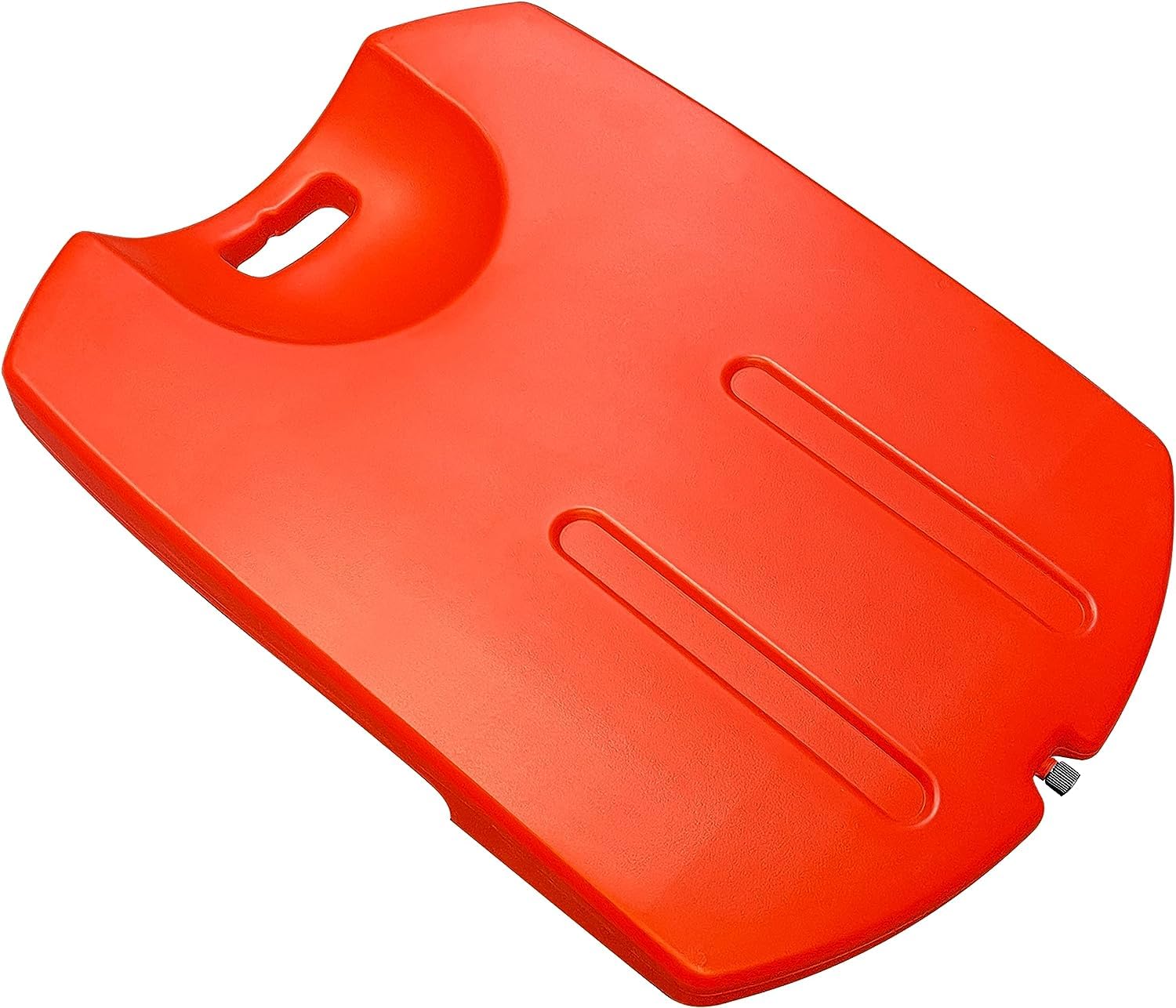 HaiChao CPR Rescue Lifesaver Board-EMS Medical First Aid Supplies Cardiac Board-Home Pool CPR Easy Patient Lifting Portable Lightweight Recessed Handle Lifesaver CPR Board(Orange)