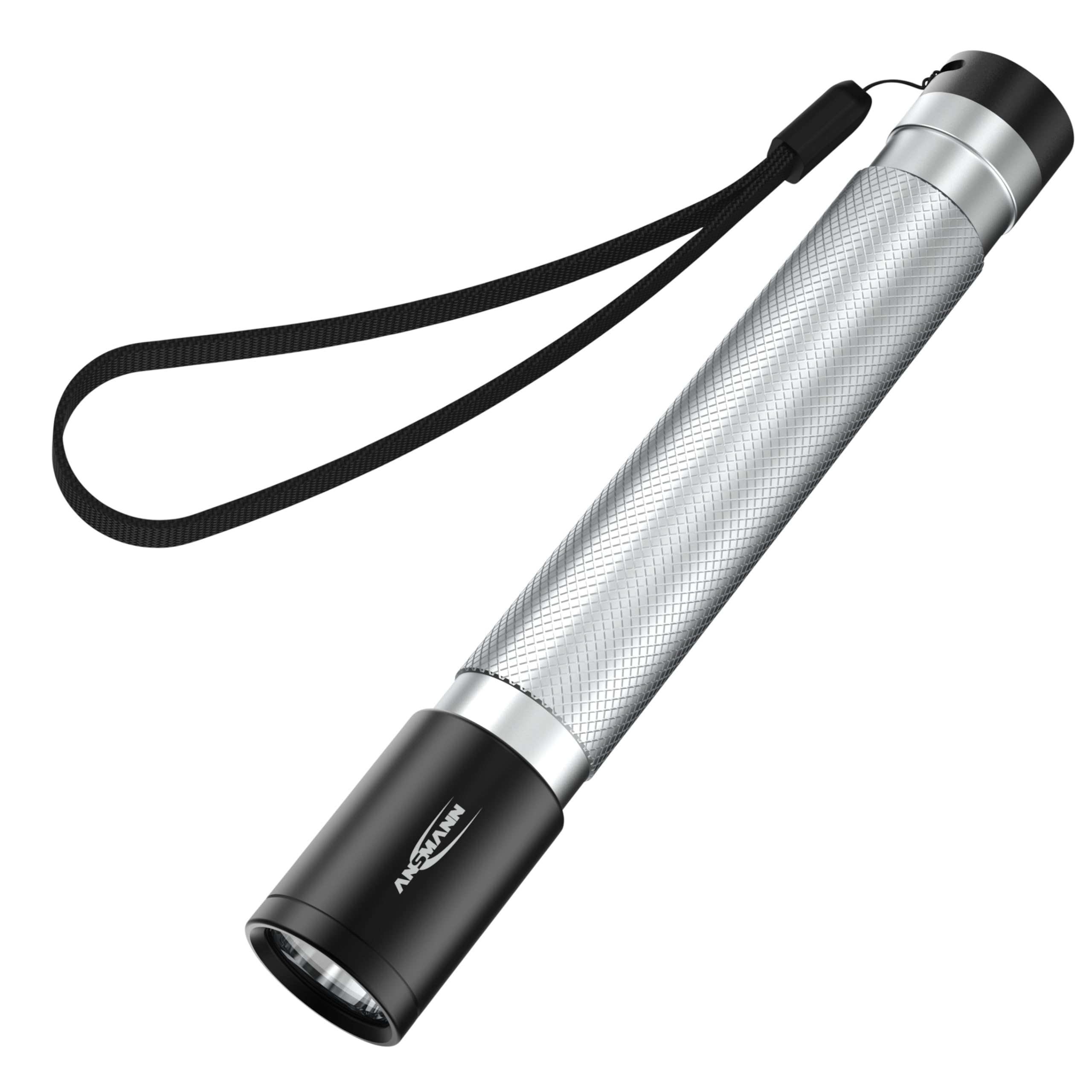 Ansmann 3W Aluminium Led Torch, 150B, 150Lm, 101M