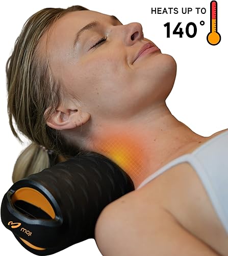 Miniatura 4 de Moji Rodillo térmico 2, rodillo térmico para dolor de espalda y cuello, gran reemplazo para tu rodillo de espuma tradicional, firme para masaje de