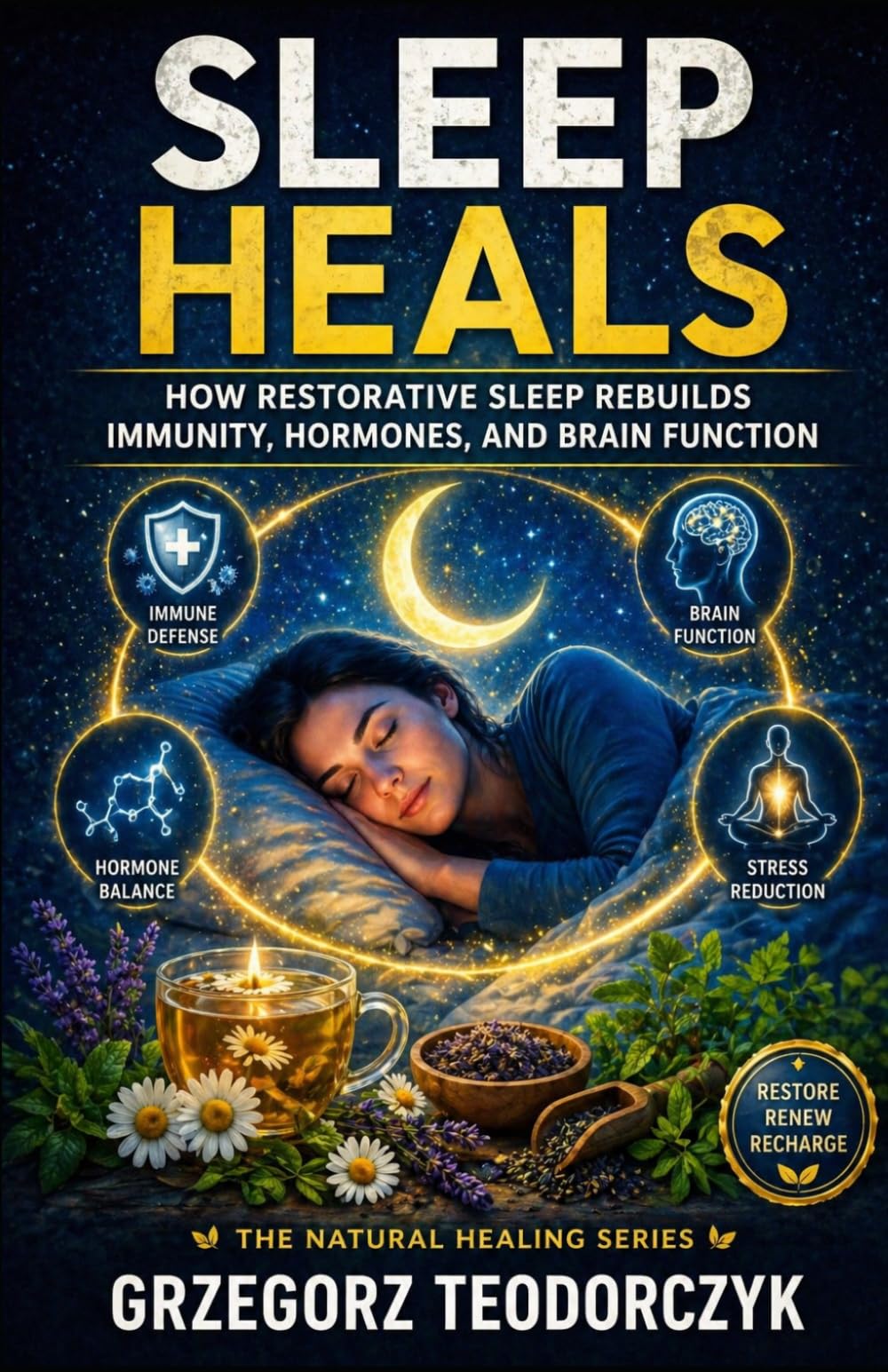 SLEEP HEALS: HOW RESTORATIVE SLEEP REBUILDS IMMUNITY, HORMONES, AND BRAIN FUNCTION: 6 (THE NATURAL HEALING SERIES)