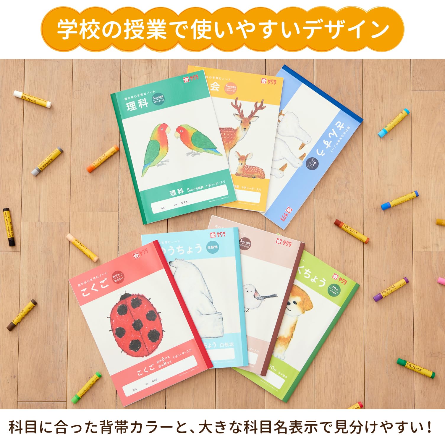 Amazon.co.jp: サクラクレパス 学習帳 社会 10mmマス 十字リーダー入り