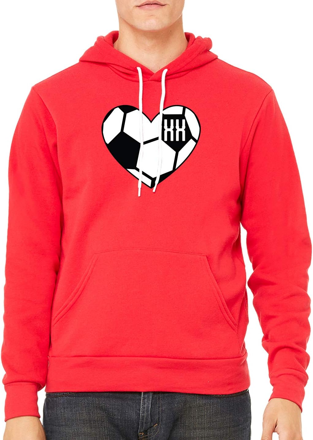 Soccer Ball with Custom Number Soccer Hoodie, Personalized Soccer Sweater